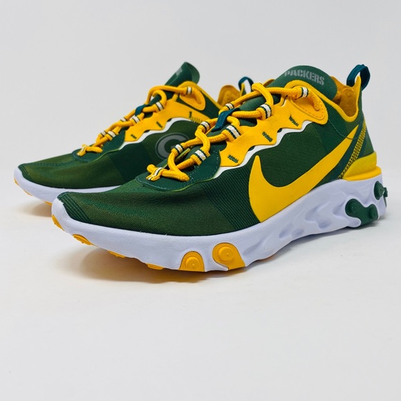 Nike Other - Nike React Element 55 Packers Special Edition